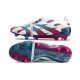 adidas Predator Foldover Tongue Elite FG Blanc Bleu Rouge