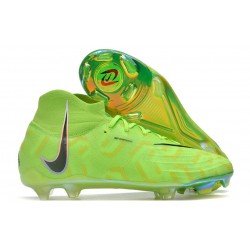 Nike Chaussure Hypervenom Phantom 3 DF FG ACC - Vert Orange Noir