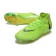 Nike Chaussure Hypervenom Phantom 3 DF FG ACC - Vert Orange Noir