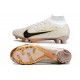 Nike Mercurial Superfly 8 Elite FG CR7 Blanc Rouge Bleu Or
