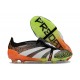 adidas Predator Foldover Tongue Elite FG Noir Blanc Orange Vert