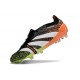 adidas Predator Foldover Tongue Elite FG Noir Blanc Orange Vert