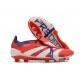 adidas Predator Foldover Tongue Elite FG Rouge Blanc