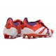 adidas Predator Foldover Tongue Elite FG Rouge Blanc