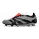 adidas Predator Foldover Tongue Elite FG Noir Gris Rouge