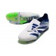 adidas Predator Foldover Tongue Elite FG Blanc Bleu Vert
