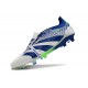 adidas Predator Foldover Tongue Elite FG Blanc Bleu Vert