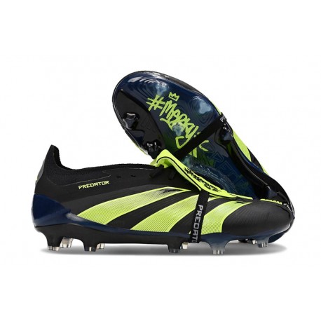 adidas Predator Foldover Tongue Elite FG Noir Vert