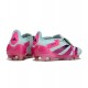 adidas Predator Foldover Tongue Elite FG Bleu Très Pâle Rose Lucide Jaune Semi Solaire