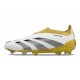 Crampons adidas Predator Elite LL FG Blanc Or Argent