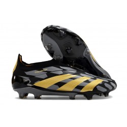 Crampons adidas Predator Elite LL FG Noir Or