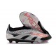 Crampons adidas Predator Elite LL FG Argent Noir Rouge