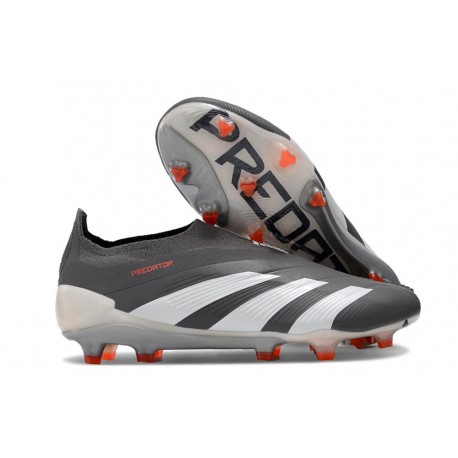 Crampons adidas Predator Elite LL FG Noir Blanc