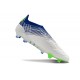 Crampons adidas Predator Elite LL FG Bleu Blanc Vert