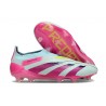 adidas Predator Elite LL FG Bleu Très Pâle Rose Lucide Jaune Semi Solaire