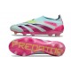 adidas Predator Elite LL FG Bleu Très Pâle Rose Lucide Jaune Semi Solaire