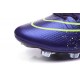 2015 Nouvelle Chaussure Nike Mercurial Superfly IV FG Cuir Vert Violet