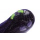2015 Nouvelle Chaussure Nike Mercurial Superfly IV FG Cuir Vert Violet