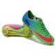 2015 Crampons Hommes Nike Mercurial Vapor 9 FG Vert Bleu Rouge