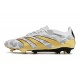 adidas Predator Elite FG Neuf Blanc Or Gris