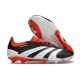 adidas Predator Elite FG Neuf Noir Blanc Rouge