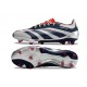 adidas Predator Elite FG Neuf Argent Noir Rouge