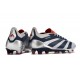 adidas Predator Elite FG Neuf Argent Noir Rouge