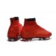 Nouveau Chaussure de Football Nike Mercurial Superfly CR FG Rouge Noir Or