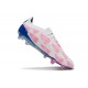 adidas Predator Elite FG Neuf Blanc Bleu Rose