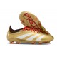 adidas Predator Elite FG Neuf Or Blanc Rouge