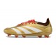 adidas Predator Elite FG Neuf Or Blanc Rouge