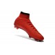 Nouveau Chaussure de Football Nike Mercurial Superfly CR FG Rouge Noir Or