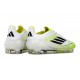 Chaussure Adidas F50 Elite FG Blanc Noir Volt