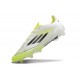 Chaussure Adidas F50 Elite FG Blanc Noir Volt