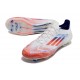 Chaussure Adidas F50 Elite FG Advancement - Blanc Rouge Bleu
