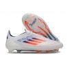 Chaussure Adidas F50 Elite FG Blanc Rouge Bleu