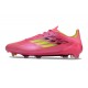 Chaussure Adidas F50 Elite FG Rose Jaune