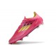 Chaussure Adidas F50 Elite FG Rose Jaune