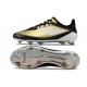 Chaussure Adidas F50 Elite FG Doré Noir Blanc 