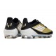 Chaussure Adidas F50 Elite FG Doré Noir Blanc 