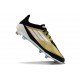 Chaussure Adidas F50 Elite FG Doré Noir Blanc 