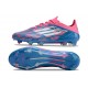 Chaussure Adidas F50 Elite FG Bleu Solaire Blanc Ftwr Rose