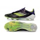 Chaussure Adidas F50 Elite FG Fast Reborn - Violet Blanc Lucid Lemon 