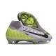 Nike Air Zoom Mercurial Superfly 10 Elite FG Gris Vert Noir