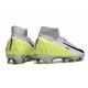 Nike Air Zoom Mercurial Superfly 10 Elite FG Gris Vert Noir