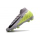 Nike Air Zoom Mercurial Superfly 10 Elite FG Gris Vert Noir