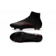Nouveau Chaussure de Football Nike Mercurial Superfly CR FG Rouge Noir