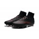 Nouveau Chaussure de Football Nike Mercurial Superfly CR FG Rouge Noir