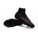 Nouveau Chaussure de Football Nike Mercurial Superfly CR FG Rouge Noir