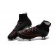Nouveau Chaussure de Football Nike Mercurial Superfly CR FG Rouge Noir